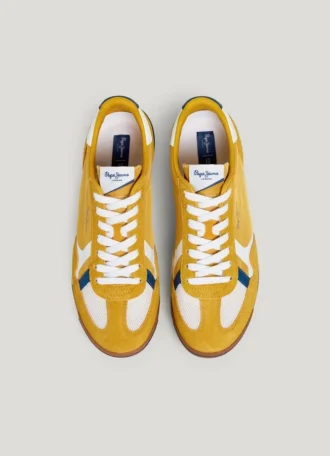 Retro-sneakers med detaljer i mocka – Marvin Retro-sneakers med detaljer i mocka – Marvin
