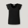 Ärmlös ribbad blus Ärmlös ribbad blus