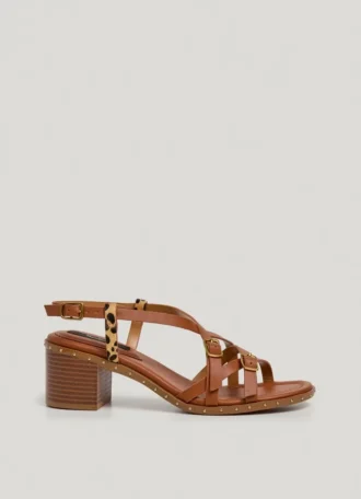 Sandaler med djurmönster