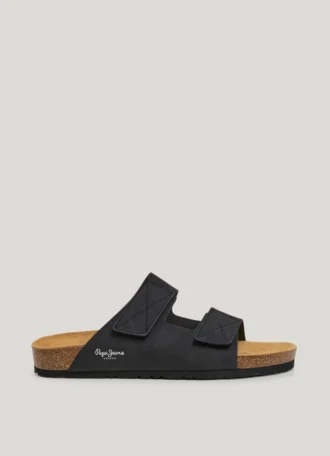 Sandaler med dubbel kardborreknäppning