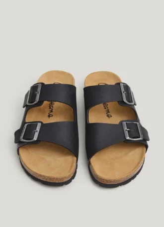 Sandaler med dubbla spännen
