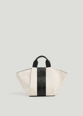 Shopperväska med präglad logotyp
