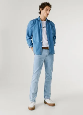 slim fit jeans med medelhg midja hatch 1 7 330x456 - Slim Fit-jeans med medelh&ouml;g midja &ndash; Hatch