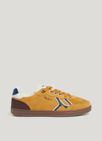 Sneakers i mocka med cup-sula – Ball