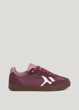 Sneakers i mocka med cup-sula – Ball