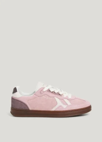 Sneakers i mocka med cup-sula – Ball