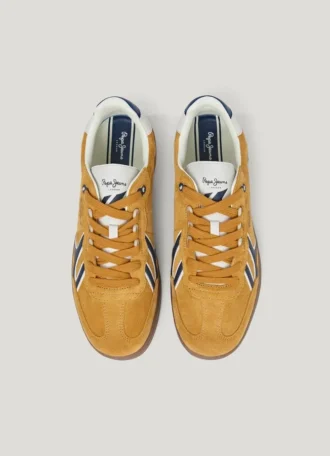Sneakers i mocka med cup-sula – Ball