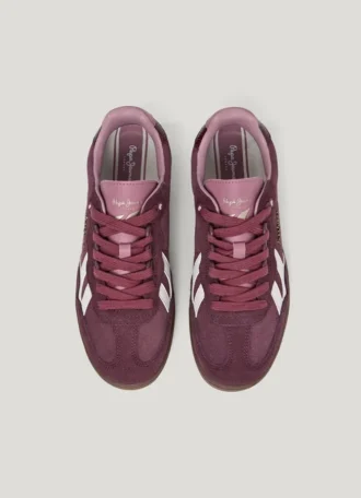 Sneakers i mocka med cup-sula – Ball