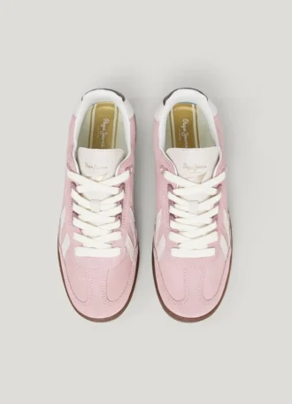 Sneakers i mocka med cup-sula – Ball