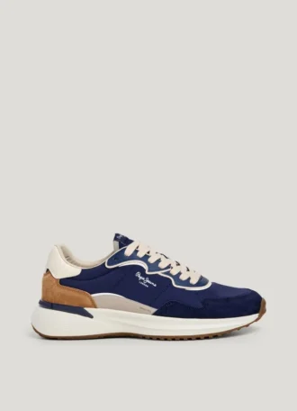 Sneakers med detaljer i mocka Sneakers med detaljer i mocka