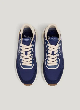 Sneakers med detaljer i mocka Sneakers med detaljer i mocka