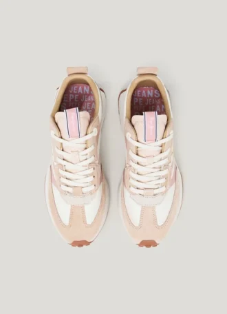 Sneakers med detaljer i mocka – Lucky Sneakers med detaljer i mocka – Lucky