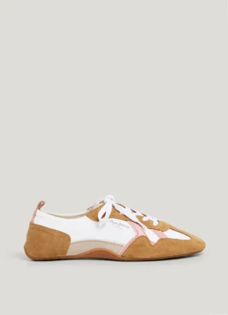 Sneakers med detaljer i mocka – Noa
