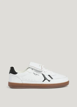 Sneakers med läder-cupsole-sula – Ball