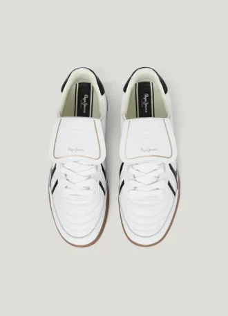Sneakers med läder-cupsole-sula – Ball