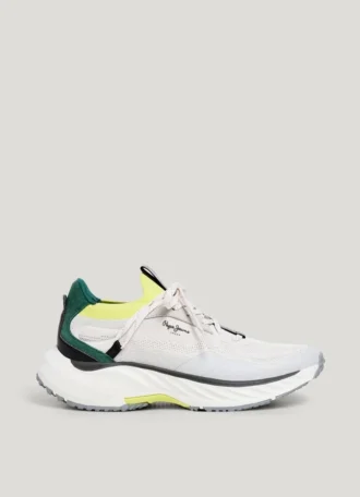 Sneakers med stickat tyg – Cromer