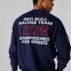 Sweatshirt med rund hals och avslappnad passform Sweatshirt med rund hals och avslappnad passform