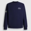 Sweatshirt med rund hals och avslappnad passform Sweatshirt med rund hals och avslappnad passform