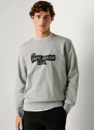 sweatshirt med rund hals och normal passform 1 11 330x456 - Sweatshirt med rund hals och normal passform