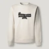 Sweatshirt med rund hals och normal passform Sweatshirt med rund hals och normal passform