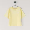 T-shirt med blommig brodyr och avslappnad passform T-shirt med blommig brodyr och avslappnad passform