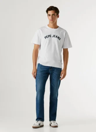 T-shirt med logotryck T-shirt med logotryck