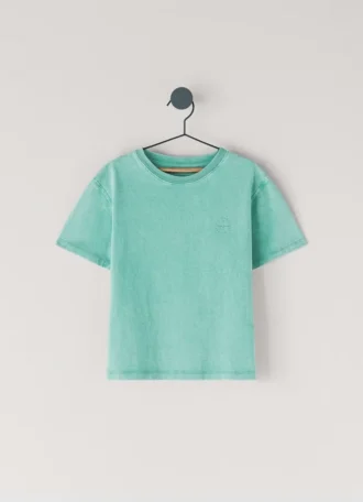 T-shirt med logotryck i avslappnad passform T-shirt med logotryck i avslappnad passform