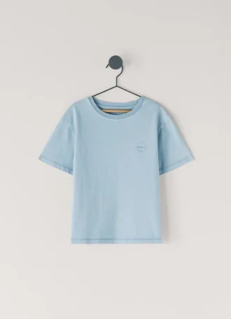 T-shirt med logotryck i avslappnad passform T-shirt med logotryck i avslappnad passform