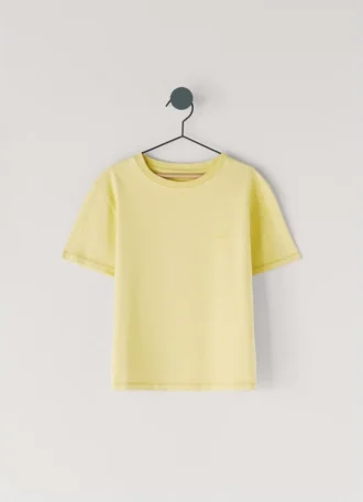 T-shirt med logotryck i avslappnad passform