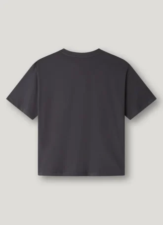 T-shirt med logotryck i avslappnad passform
