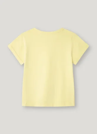 T-shirt med logotryck i avslappnad passform