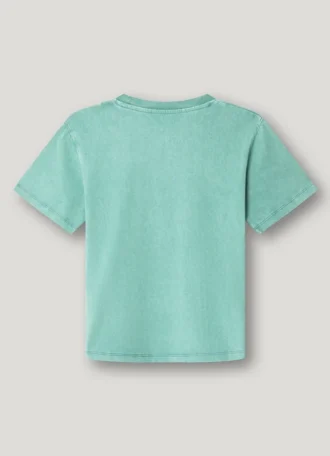 T-shirt med logotryck i avslappnad passform T-shirt med logotryck i avslappnad passform