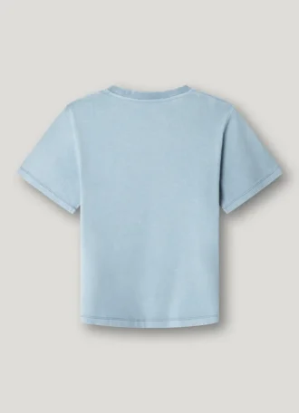 T-shirt med logotryck i avslappnad passform T-shirt med logotryck i avslappnad passform