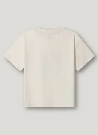 T-shirt med logotryck i avslappnad passform T-shirt med logotryck i avslappnad passform