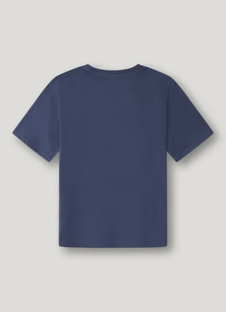 T-shirt med logotryck i normal passform