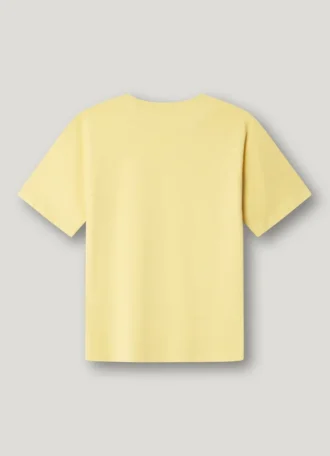 T-shirt med logotryck i normal passform