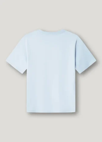 T-shirt med logotryck i normal passform