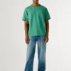 T-shirt med logotryck i normal passform T-shirt med logotryck i normal passform