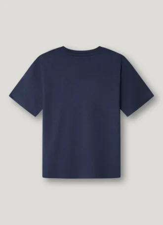 T-shirt med logotryck i normal passform