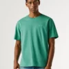 T-shirt med logotryck i normal passform T-shirt med logotryck i normal passform