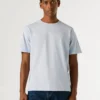 T-shirt med logotryck i normal passform T-shirt med logotryck i normal passform