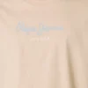 T-shirt med logotryck i normal passform T-shirt med logotryck i normal passform