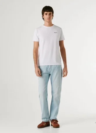 t shirt med logotryck i slim fit 2 23 330x456 - T-shirt med logotryck i slim fit