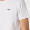T-shirt med logotryck i slim fit T-shirt med logotryck i slim fit