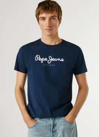 t shirt med logotyp i normal passform 1 2 330x456 - T-shirt med logotyp i normal passform