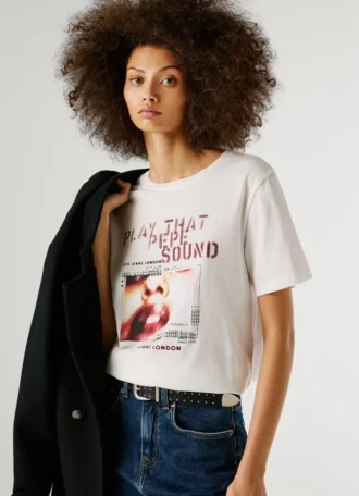 T-shirt med tryck
