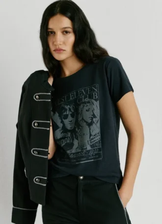 T-shirt med tryck