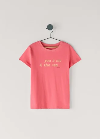 T-shirt med tryck i normal passform