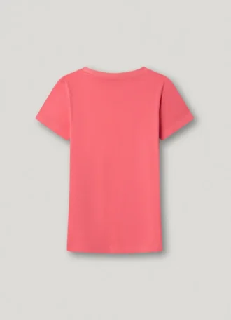 T-shirt med tryck i normal passform