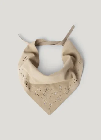 Triangulär bandana i mocka